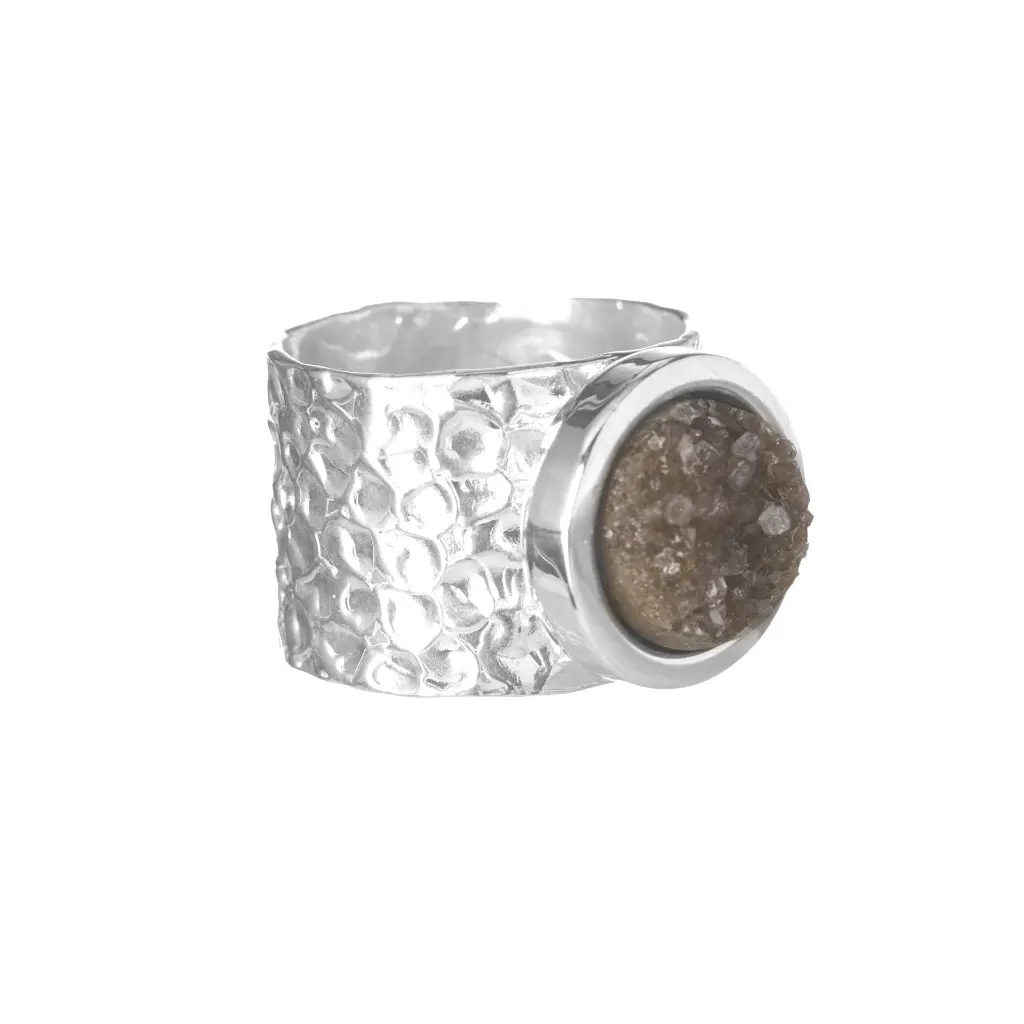 anillo-drusa-cafe-plata.webp
