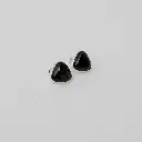 Aretes Piedra Triangular Pequeña
