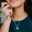 Dije Piedra Triangular Mediana