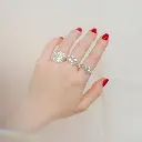 Anillo Coral Sello Pequeño