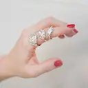 Anillo Coral Sello Grande