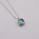 Dije Piedra Cuadrada Pequeña