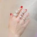 Anillo Granulado Sello Grande
