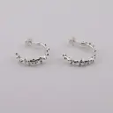 Aretes Argolla Arrecife Pequeñas