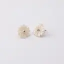 Aretes Concha Flor Grande