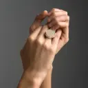 Anillo Banda Drusa Grande