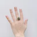 Anillo Banda Delgada Drusa Mediana