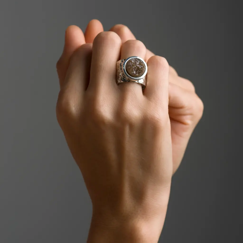 Anillo Banda Mediana Drusa Pequeña