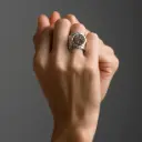 Anillo Banda Mediana Drusa Pequeña