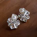 Aretes Guacal Perla Geranio