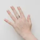 Anillo Banda Delgada Texturada