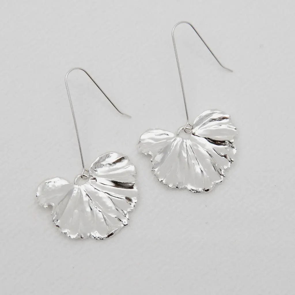 Aretes Geranio Grandes