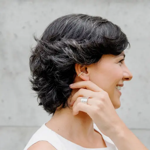 Anillo Banda Ancha Texturado