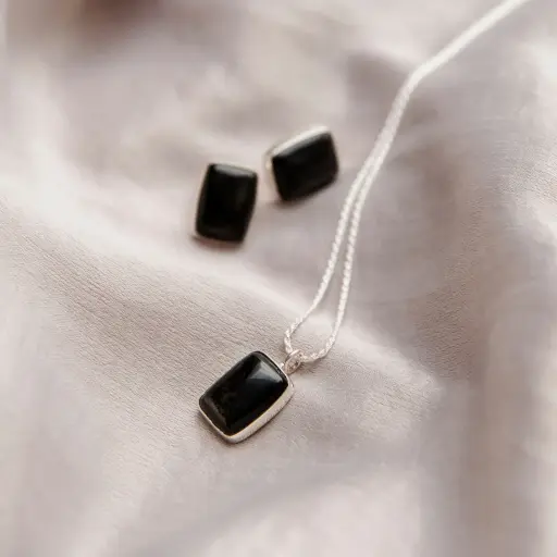 Dije Piedra Rectangular Mediana