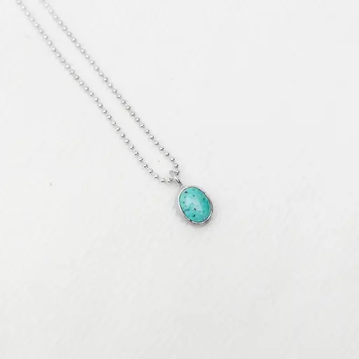 Dije Piedra Oval Pequeña