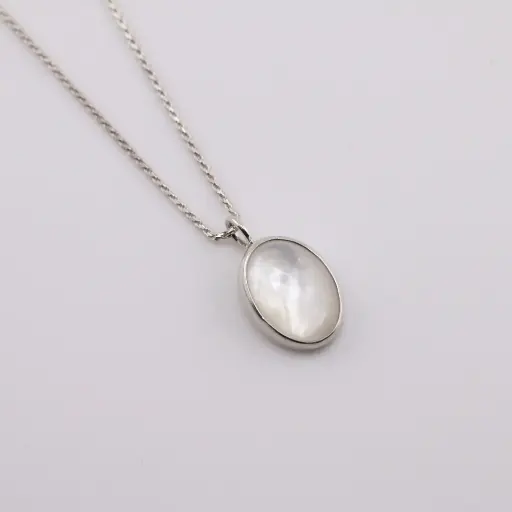 Dije Piedra Oval Mediana