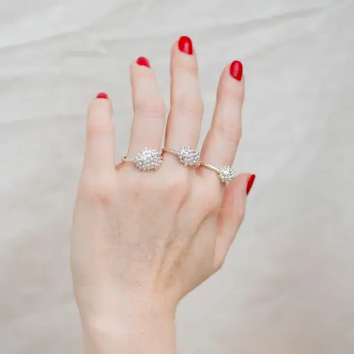 Anillo Granulado Pequeño