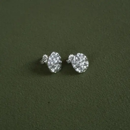 Aretes Circulares Texturados