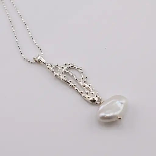 Dije Arrecife Mediano con Perla